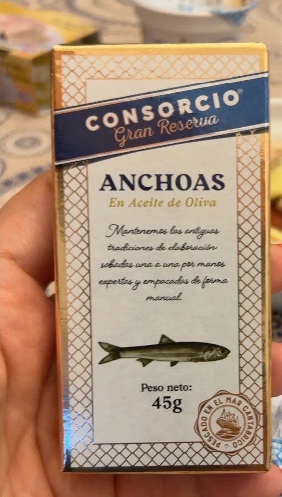Anchoas en Aceite de Oliva