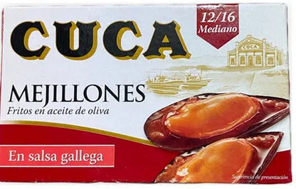 Mejillón En Salsa Gallega 12-16 P.