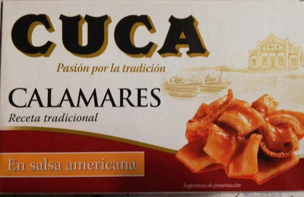 Calamares en salsa americana