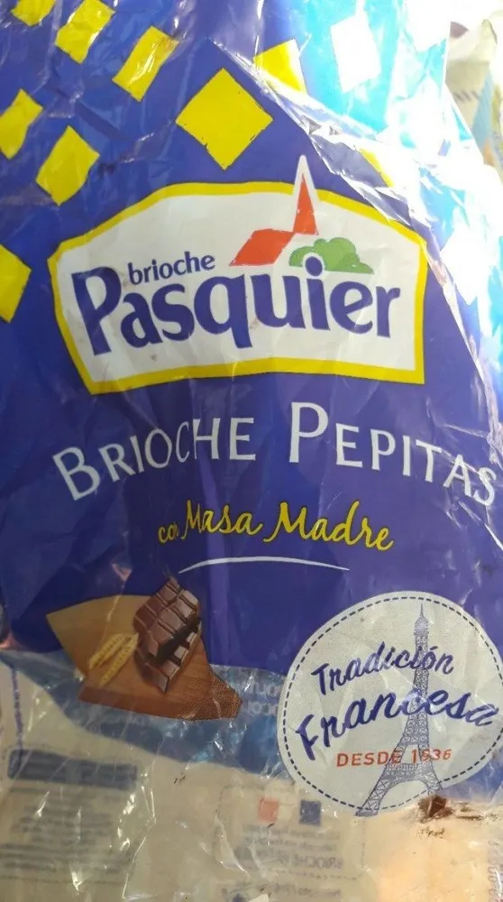 Brioche pepitas con masa madre