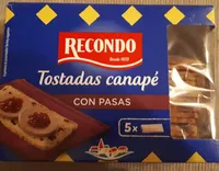 Tostadas canapé