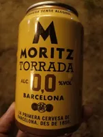 Cerveza Moritz Torrada (tostada) 0,0 %