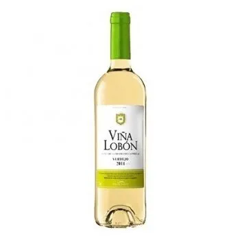 Vino tierra castilla viña lobon verdejo blanco