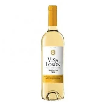Vino tierra castilla viña lobon chardonnay blanco