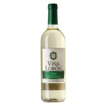 Vino d.o. Mancha viña lobon blanco