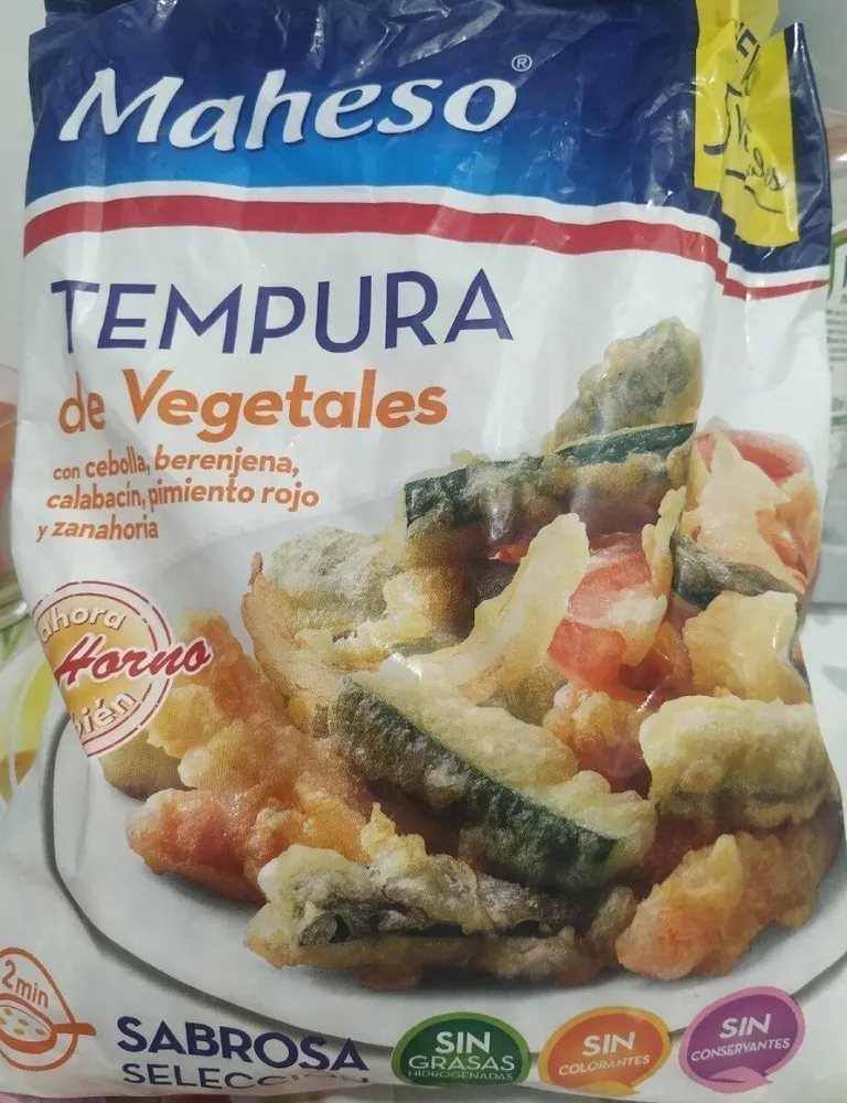 TEMPURA DE VEGETALES