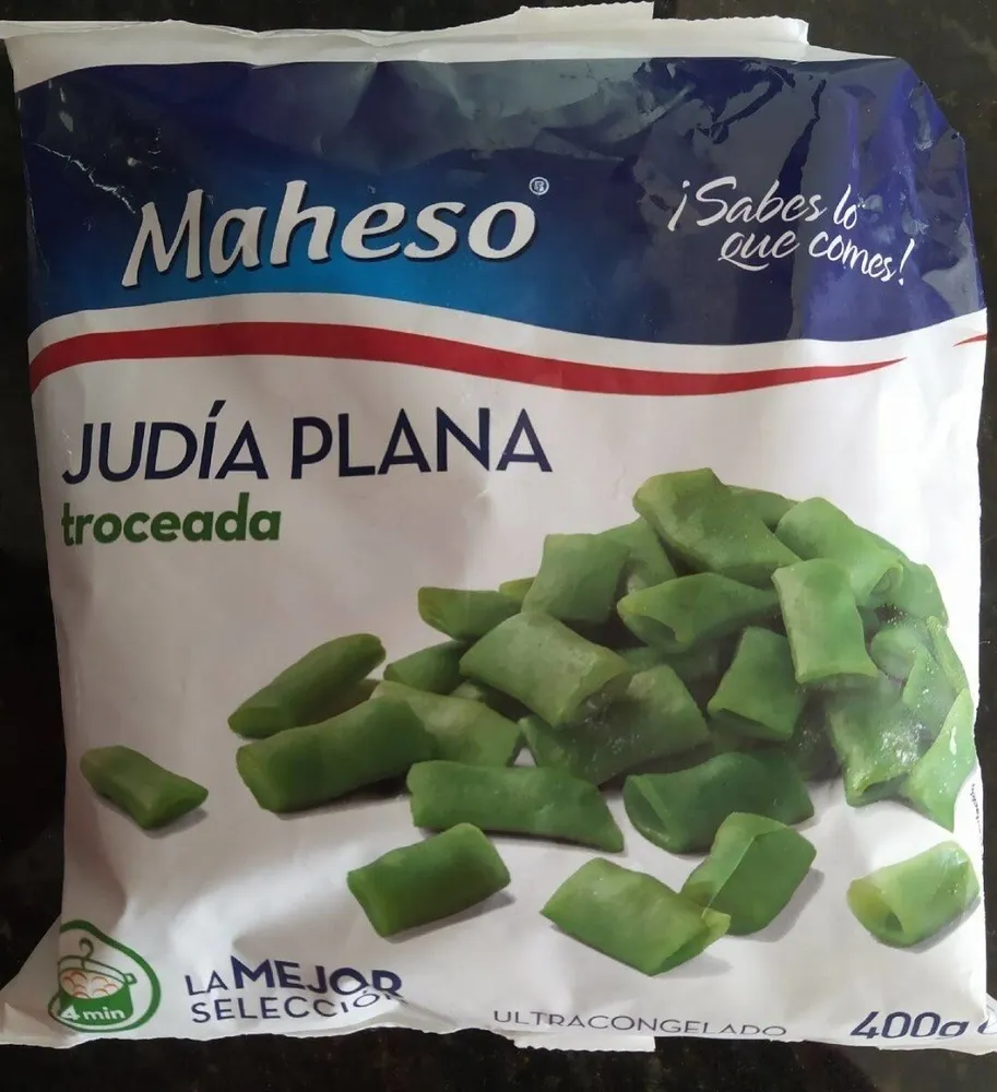 Judía plana