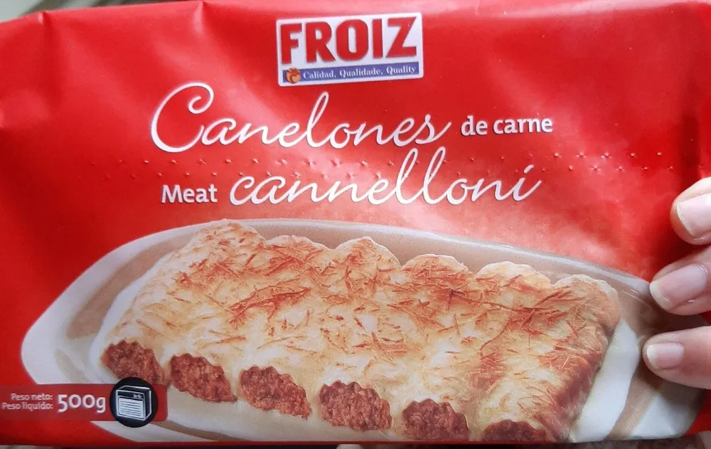 Canelones de carne