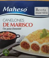 Canelones de marisco