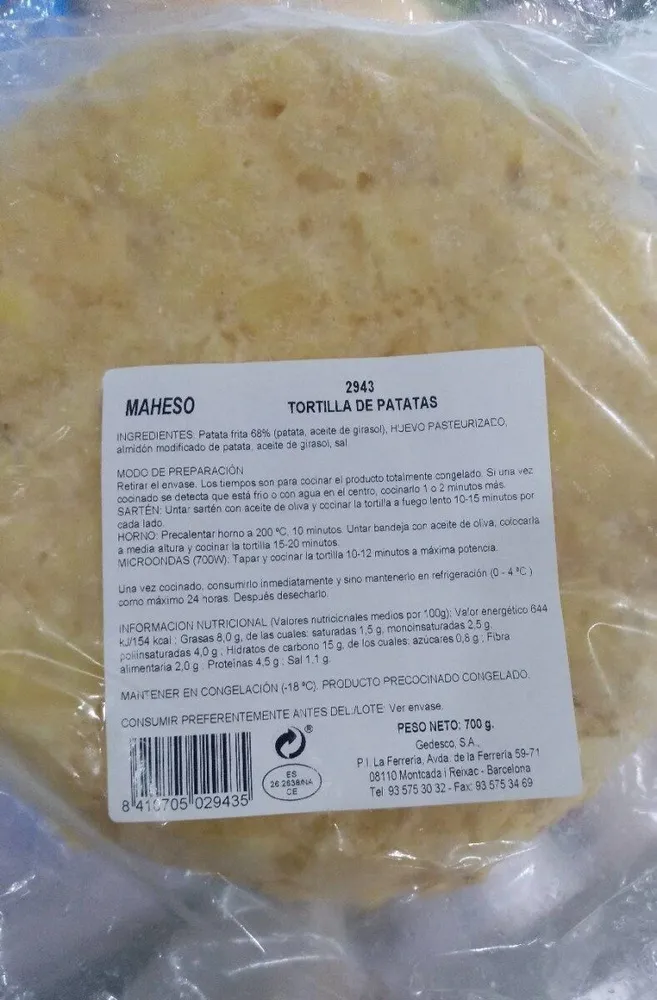 Tortilla de patatas
