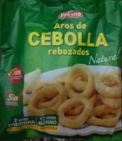 Aros de cebolla rebozados
