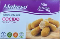 Croquetas de cocido  sin lactosa