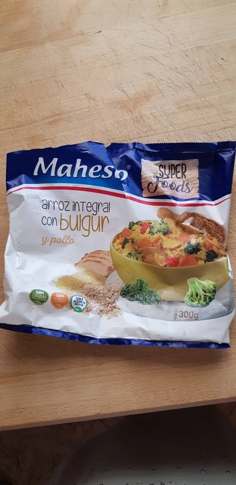 Arroz integral con bulgur