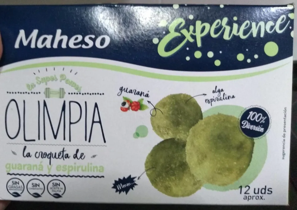 Olimpia la croqueta de guaraná y espirulina