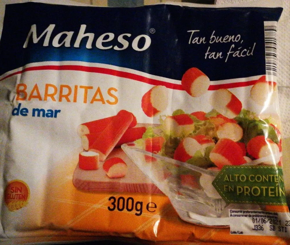 Barritas de mar