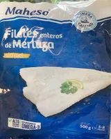 Filetes enteros se merluza sin piel