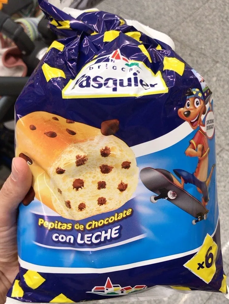 Pepitas de chocolate con leche