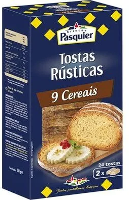Tostad rústicas 9 cereais