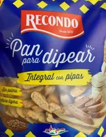 Pan para dipear Integral con Pipas