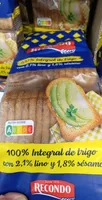 Pan tostado integral con lino y sésamo