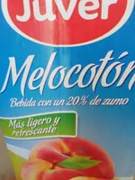 Bebida refrescante de melocotón