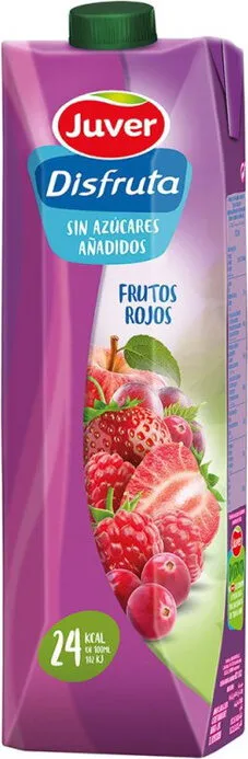 Zumo de frutos rojos