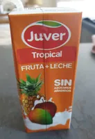 Tropical fruta + leche