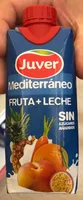 Fruta + leche mediterráneo