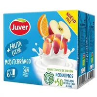 Fruta + leche mediterraneo