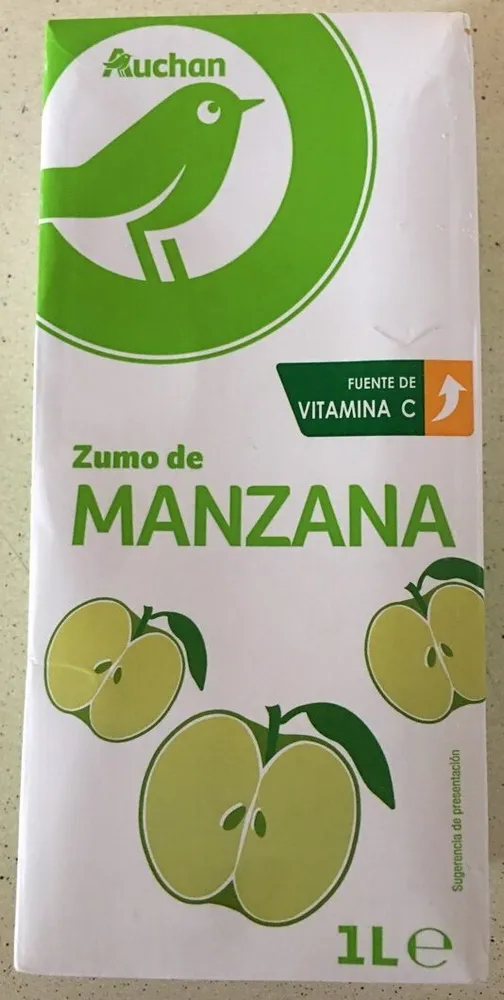 Zumo de manzana