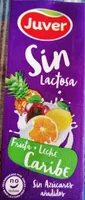 Fruta Leche Sin Lactosa Caribe Juver Pack