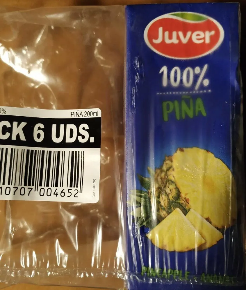 Zumo de piña