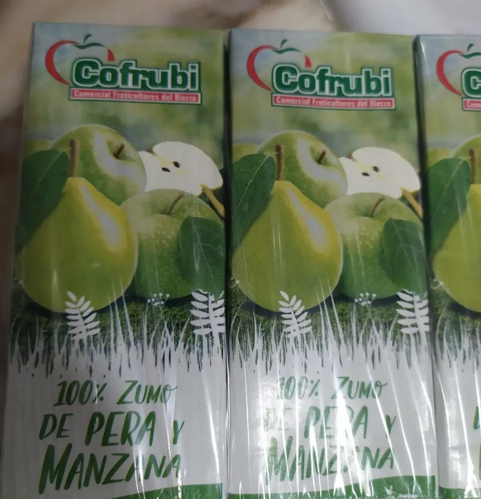 Zumo de pera y manzana