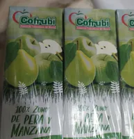 Zumo de pera y manzana