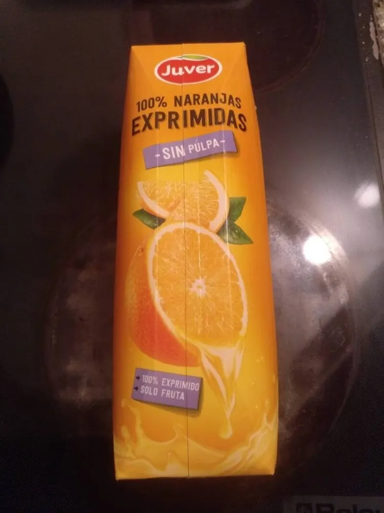 100% Naranjas EXPRIMIDAS -sin pulpa-
