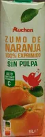 Zumo 100% naranja exprimida