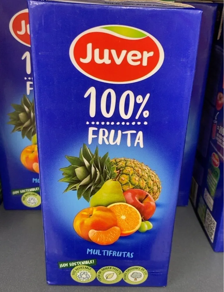 100% fruta multifrutas