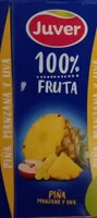 Piña manzana y uva