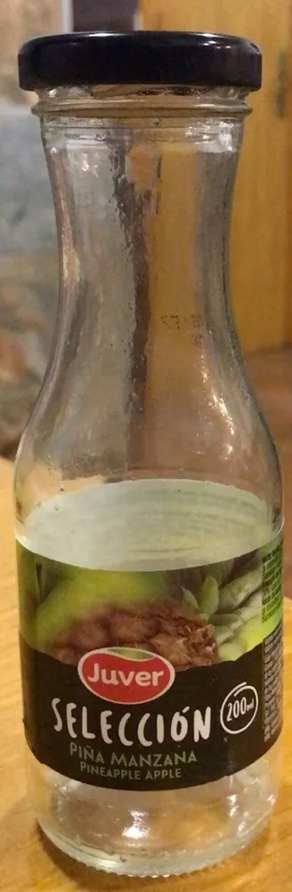 Zumo de piña y manzana