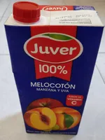 Melocotón manzana y uva
