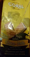 Galletas coral choco y nata