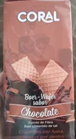 Bóer wafer sabor chocolate
