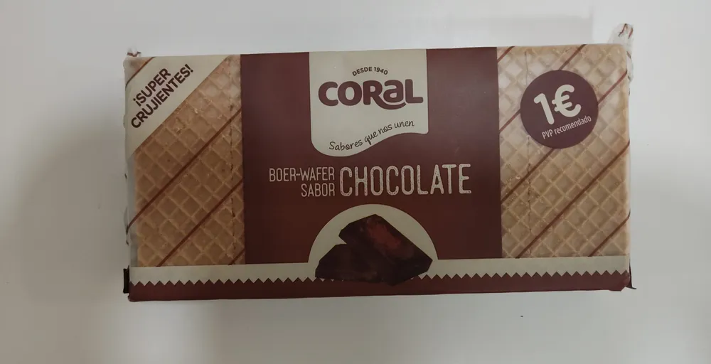Wafer sabor chocolate