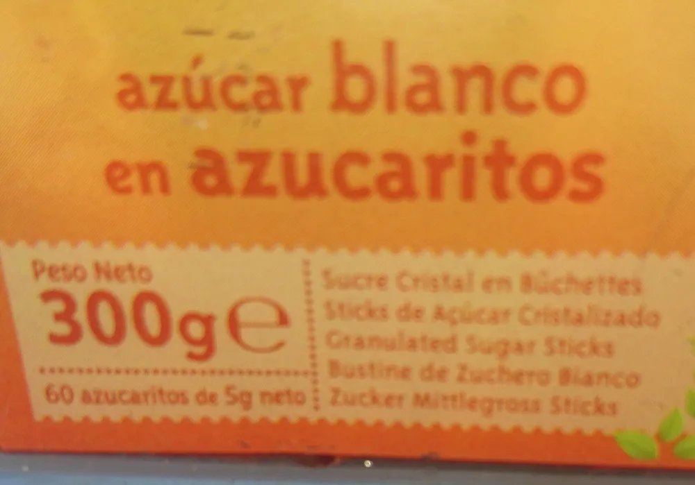 Azúcar blanco