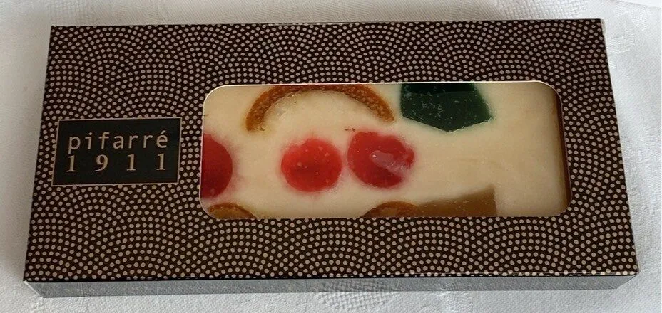 Turrón fruta