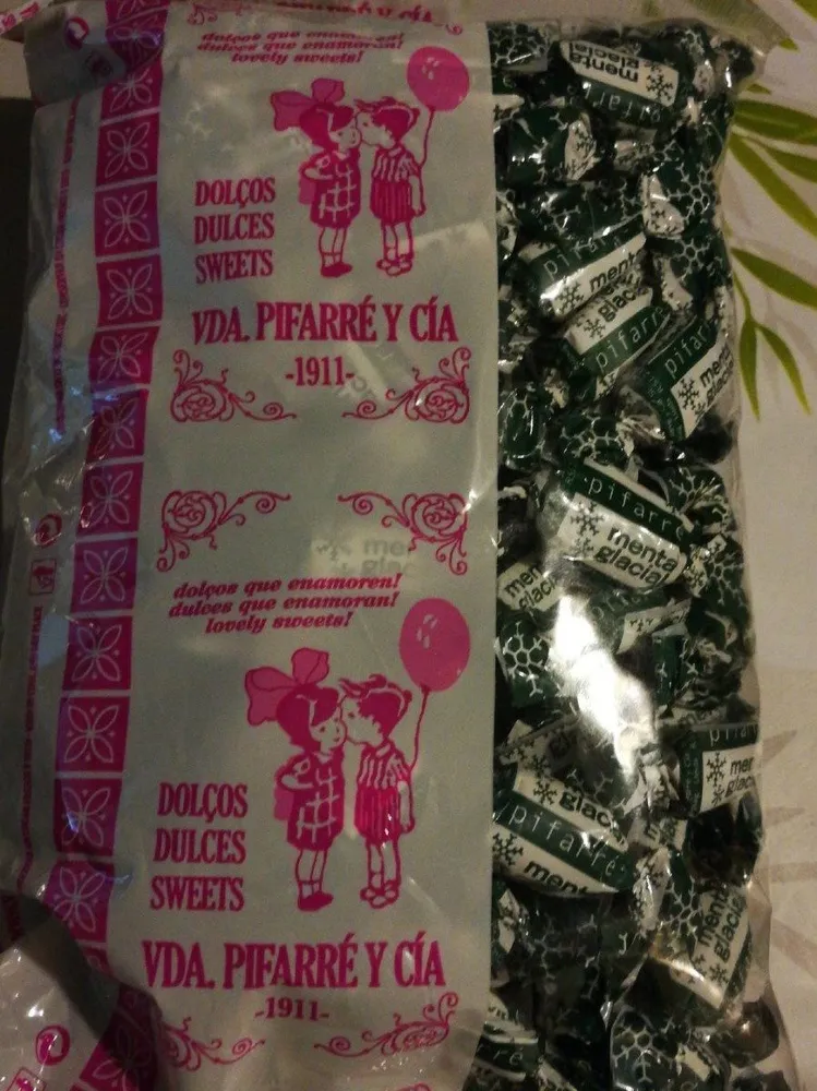 Bonbon menthe glaciale