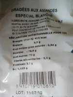 Dragées amande