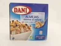 Almejas chilenas al natural
