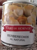 Berberechos al natural
