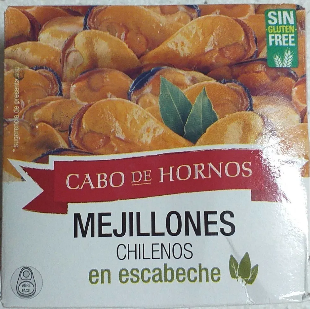 Mejillones chilenos en escabeche